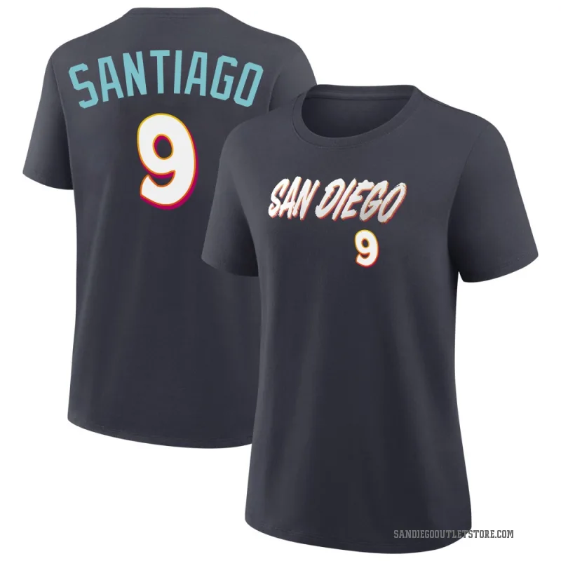 Benito Santiago Women's Navy San Diego Padres 2026 City Connect T-Shirt