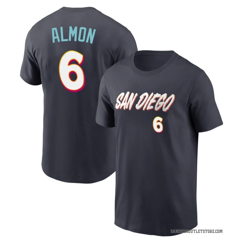 Bill Almon Men's Navy San Diego Padres 2026 City Connect T-Shirt