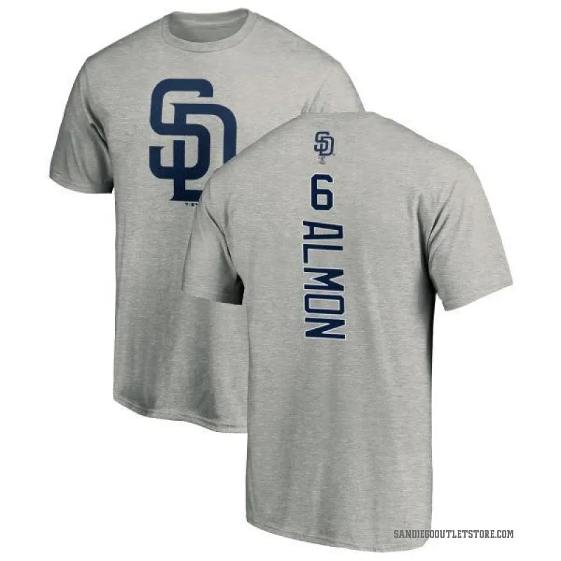 Bill Almon Youth Ash San Diego Padres Backer T-Shirt -