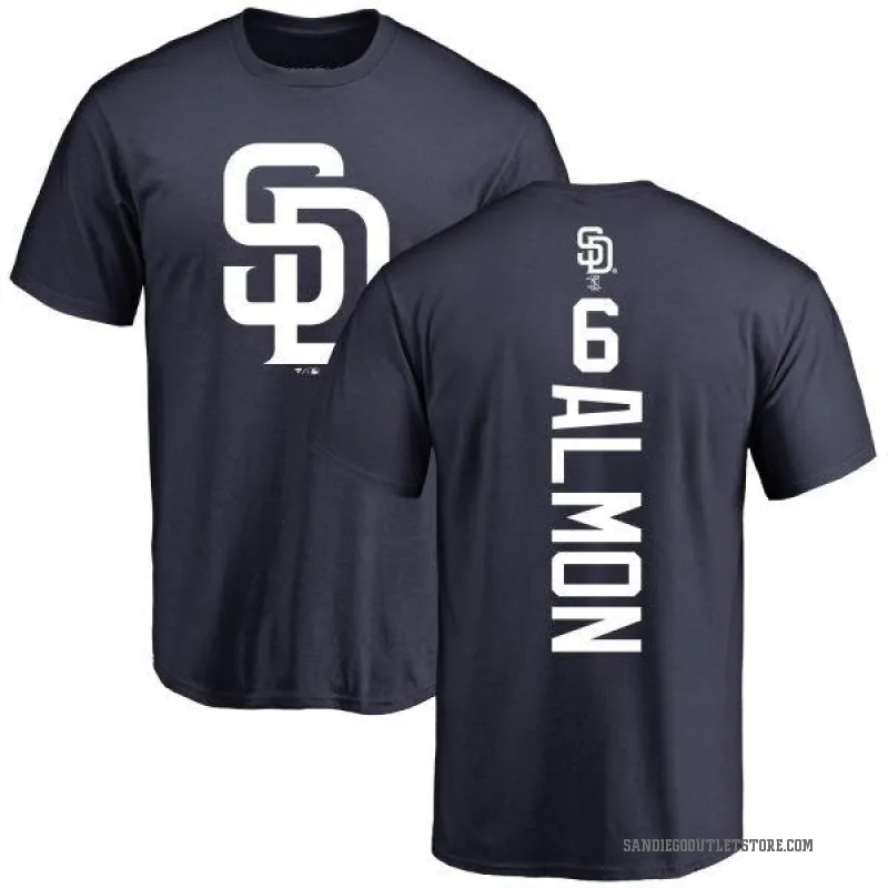 Bill Almon Youth Navy San Diego Padres Backer T-Shirt -