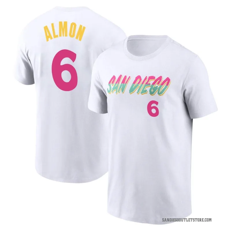 Bill Almon Youth White San Diego Padres 2022 City Connect T-Shirt
