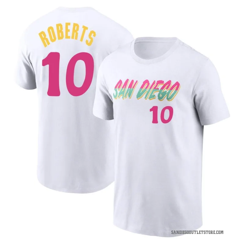 Bip Roberts Men's White San Diego Padres 2022 City Connect T-Shirt