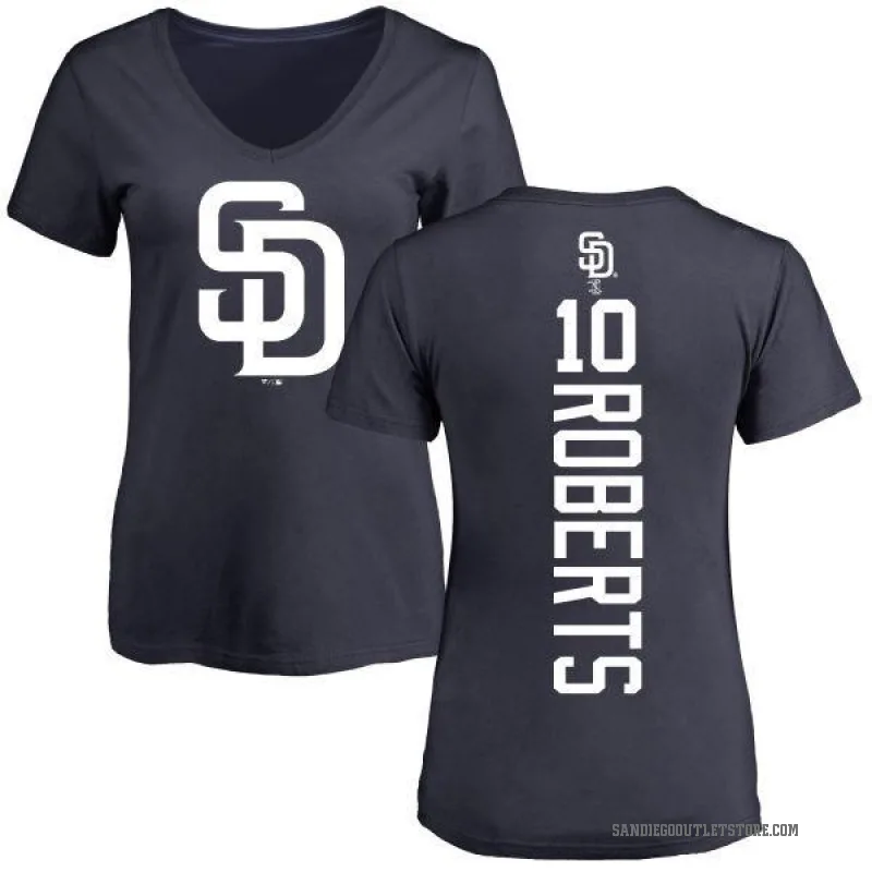 Bip Roberts Women's Navy San Diego Padres Backer Slim Fit T-Shirt -
