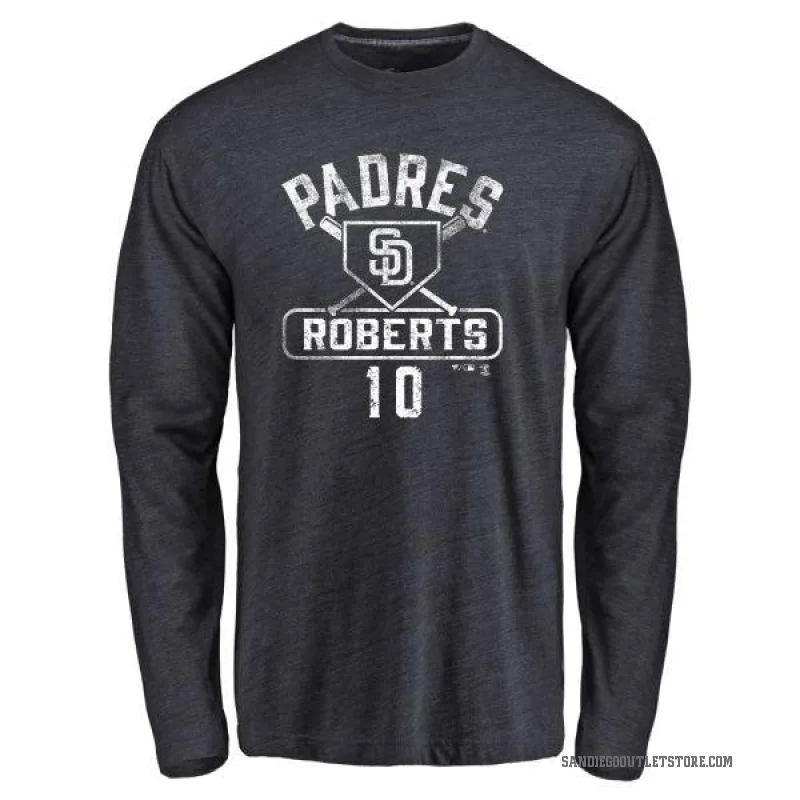 Bip Roberts Youth Navy San Diego Padres Base Runner Long Sleeve T-Shirt -