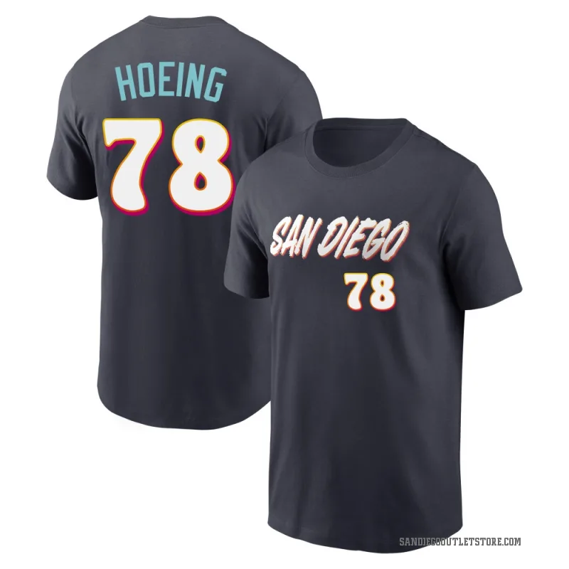 Bryan Hoeing Youth Navy San Diego Padres 2026 City Connect T-Shirt