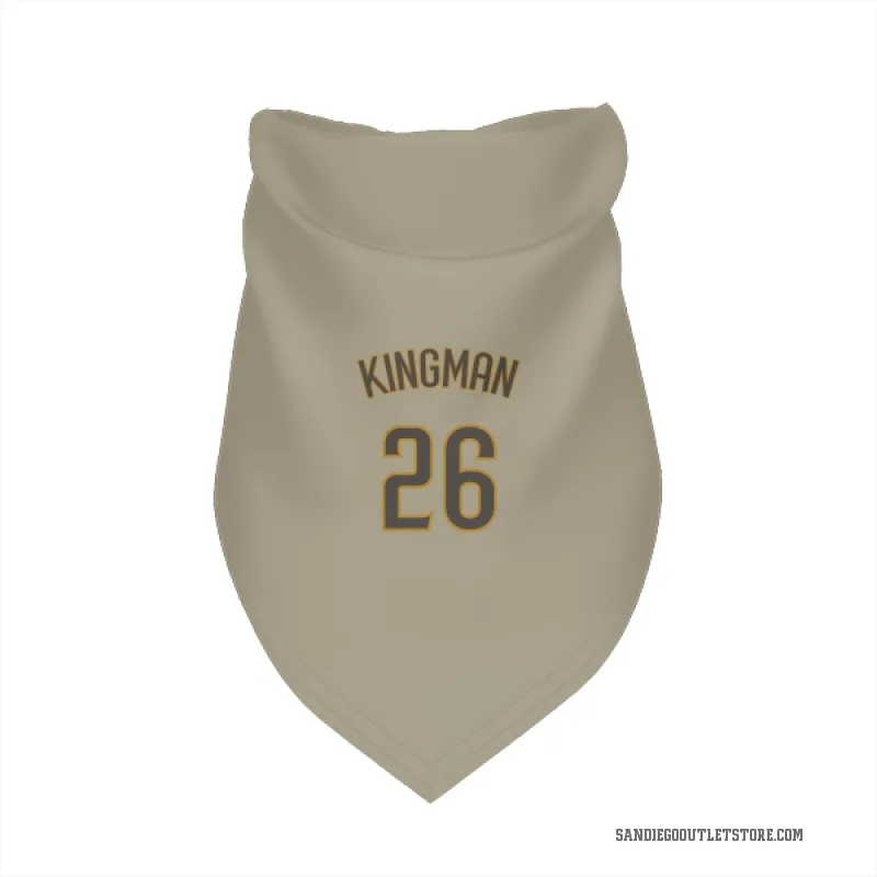 Dave Kingman  San Diego Padres   Tan Cat & Dog Pet Bandana