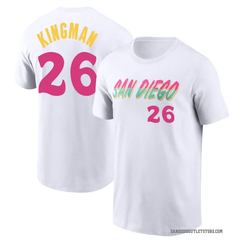 Dave Kingman Youth White San Diego Padres 2022 City Connect T-Shirt