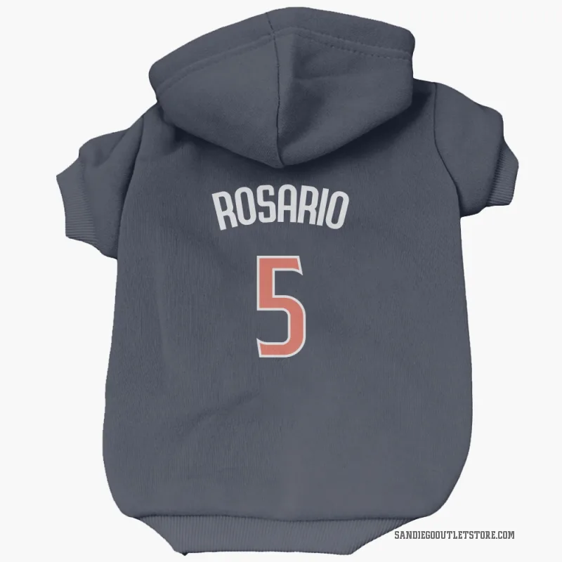Eguy Rosario  Navy San Diego Padres  Cat & Dog Pet Hoodie