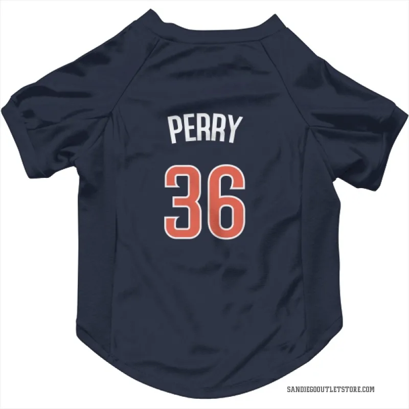 Gaylord Perry  Navy San Diego Padres  Cat & Dog Pet Jersey