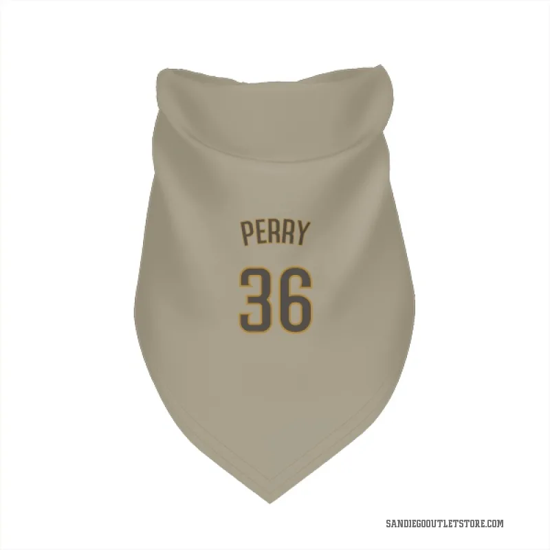 Gaylord Perry  San Diego Padres   Tan Cat & Dog Pet Bandana