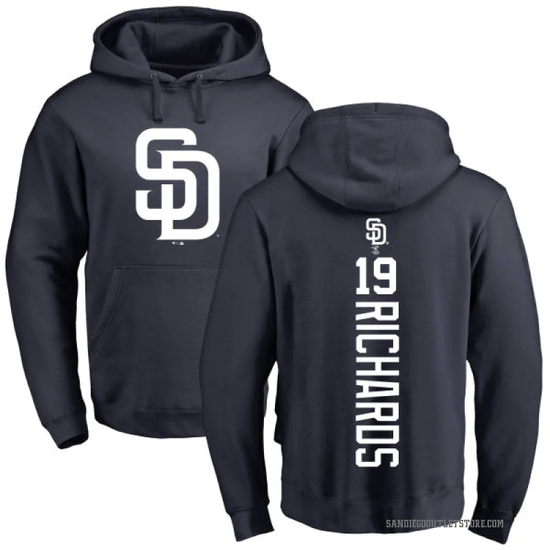 Gene Richards Youth Navy San Diego Padres Backer Pullover Hoodie