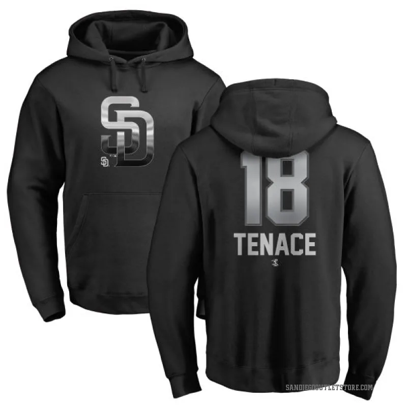 Gene Tenace Youth Black San Diego Padres Branded Midnight Mascot Pullover Hoodie -