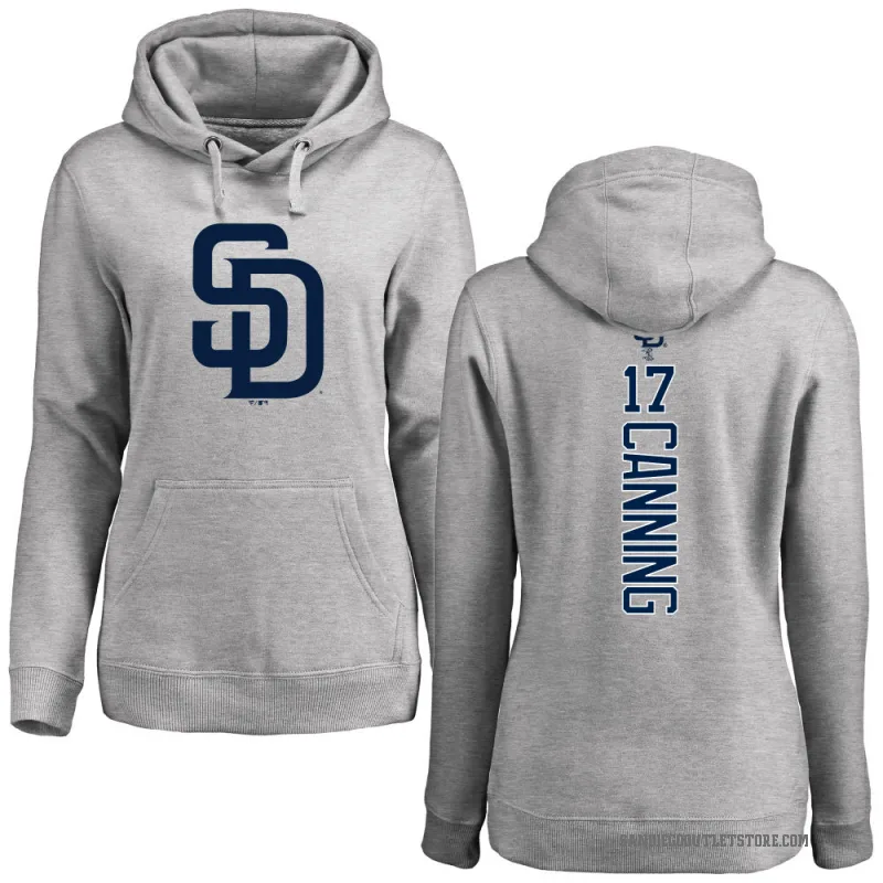 Griffin Canning Women's San Diego Padres Ash Backer Pullover Hoodie