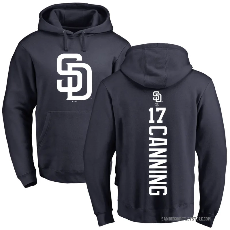 Griffin Canning Youth Navy San Diego Padres Backer Pullover Hoodie