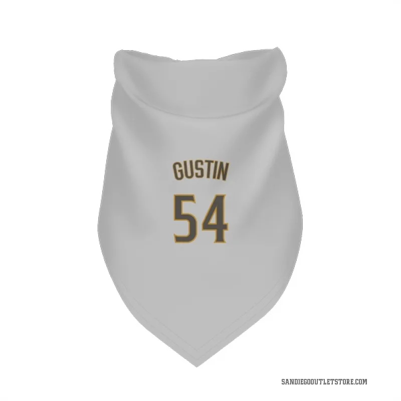 Harry Gustin  White/Brown San Diego Padres  Cat & Dog Pet Bandana
