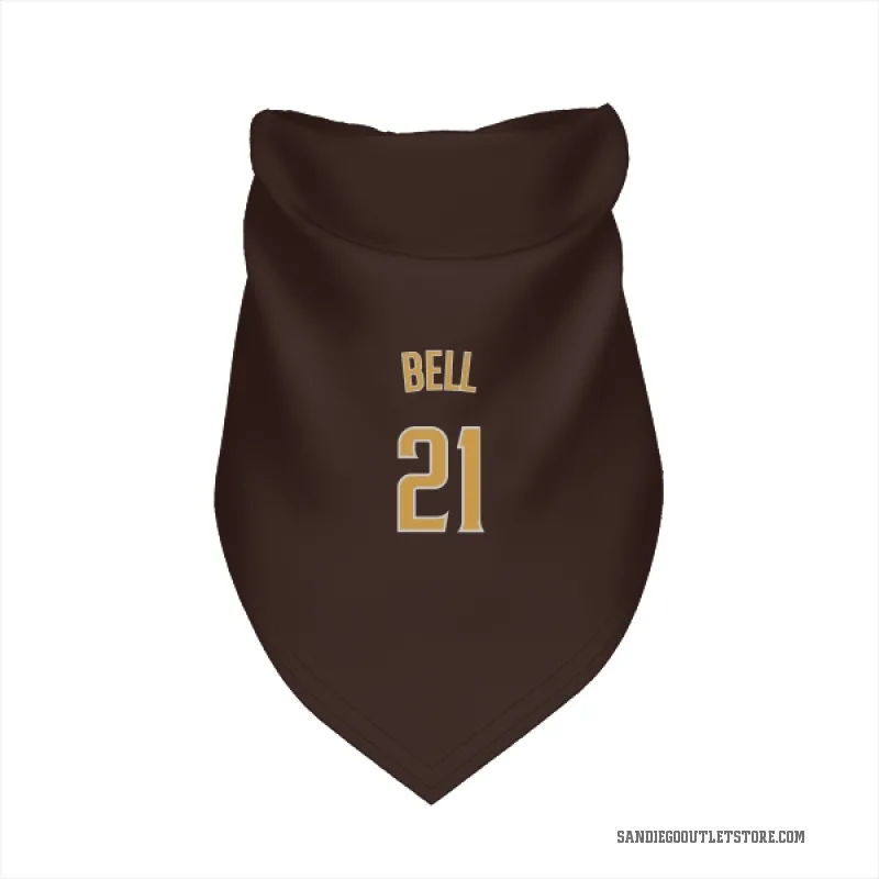Heath Bell  Brown San Diego Padres  Cat & Dog Pet Bandana