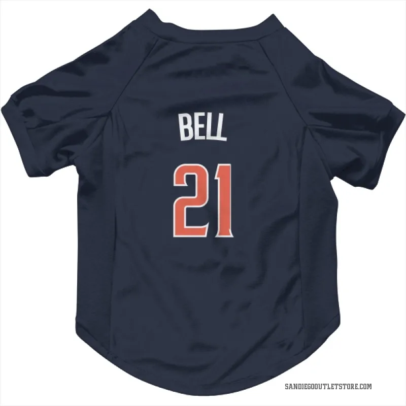Heath Bell  Navy San Diego Padres  Cat & Dog Pet Jersey