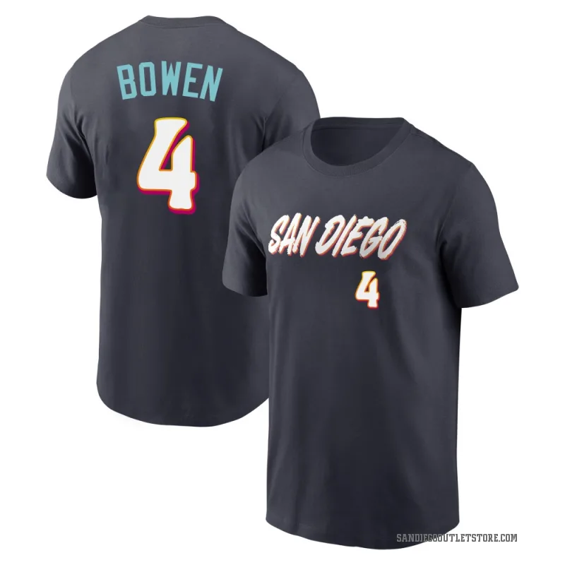 Jase Bowen Men's Navy San Diego Padres 2026 City Connect T-Shirt