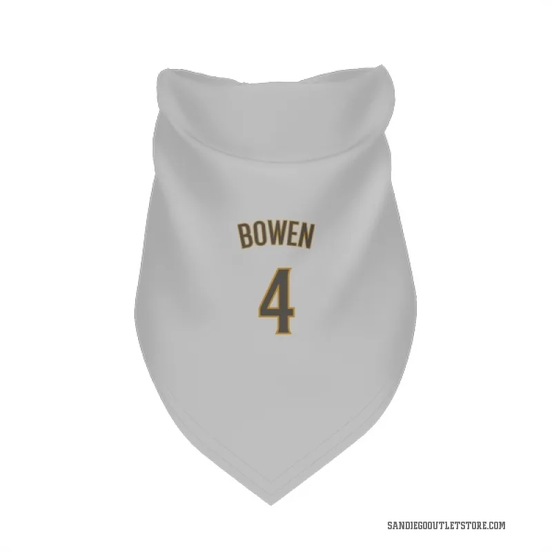 Jase Bowen  White/Brown San Diego Padres  Cat & Dog Pet Bandana