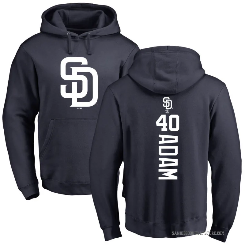 Jason Adam Youth Navy San Diego Padres Backer Pullover Hoodie