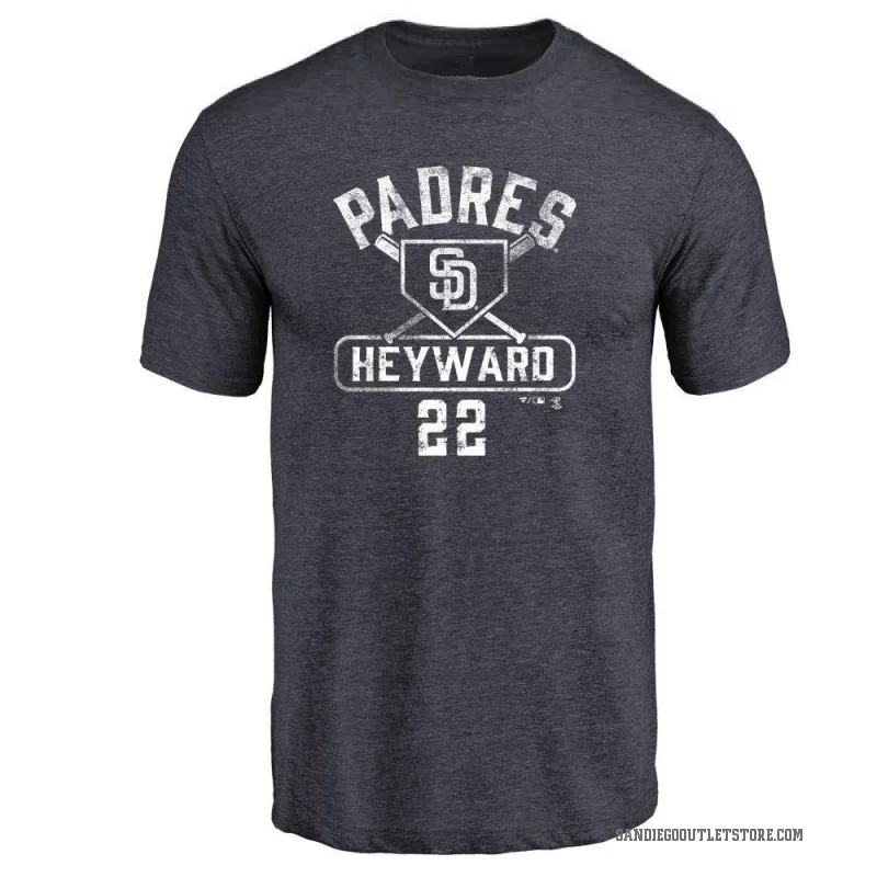 Jason Heyward Men's Navy San Diego Padres Base Runner T-Shirt -