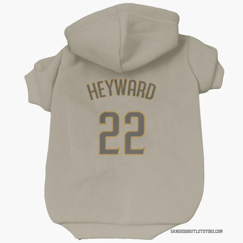 Jason Heyward  San Diego Padres   Tan Cat & Dog Pet Hoodie