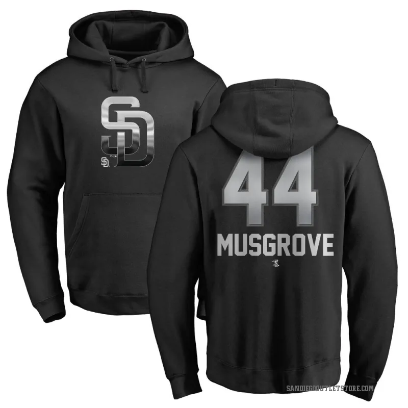Joe Musgrove Men's Black San Diego Padres Branded Midnight Mascot Pullover Hoodie -