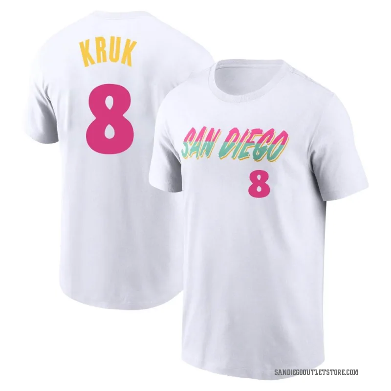 John Kruk Youth White San Diego Padres 2022 City Connect T-Shirt