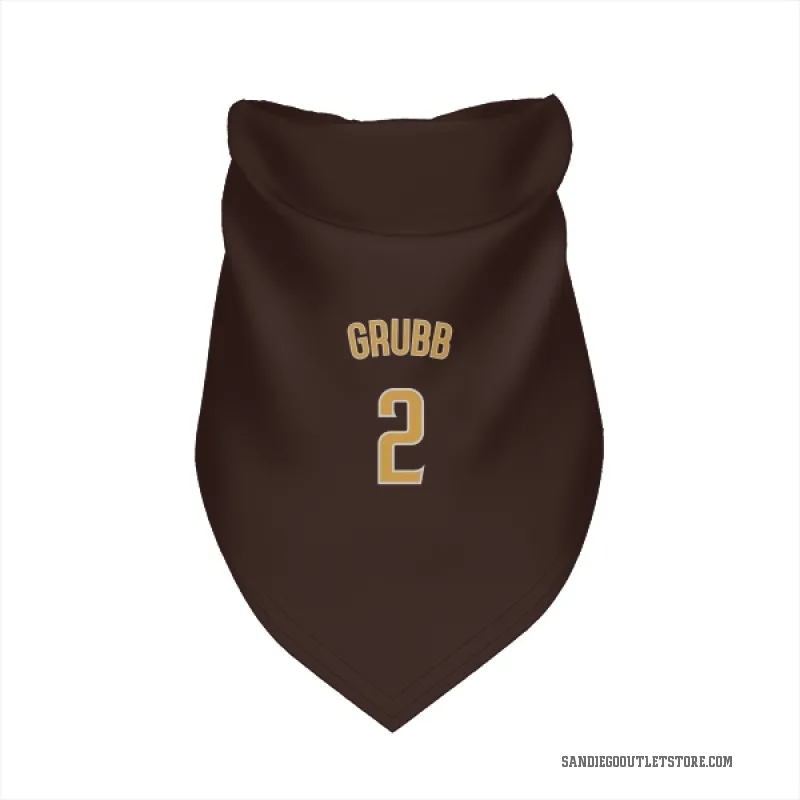 Johnny Grubb  Brown San Diego Padres  Cat & Dog Pet Bandana