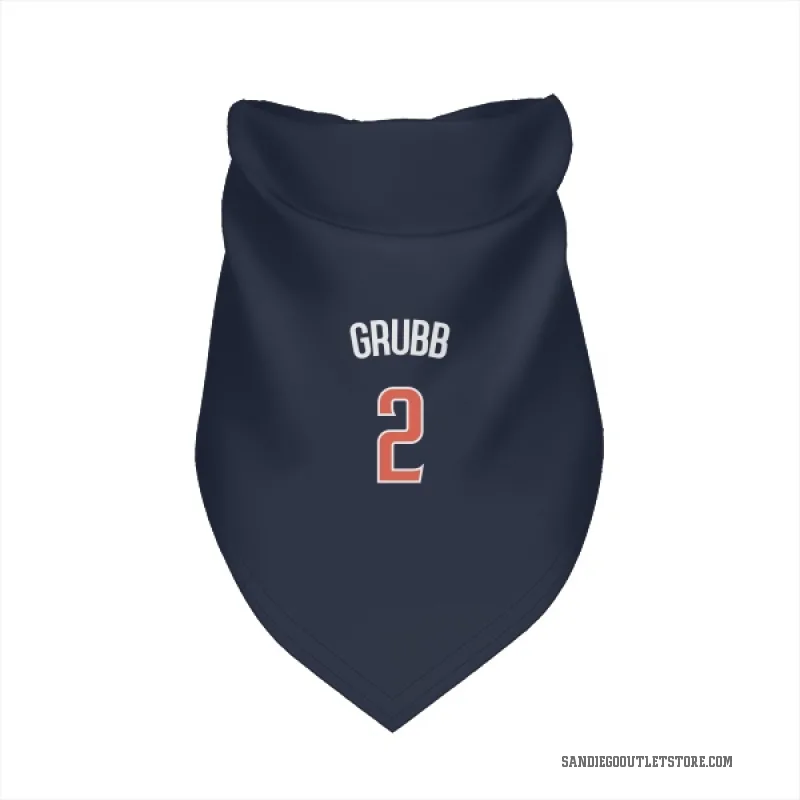 Johnny Grubb  Navy San Diego Padres  Cat & Dog Pet Bandana