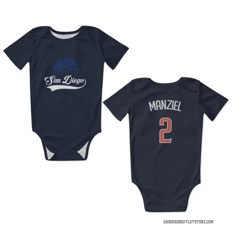 Johnny Manziel  Navy San Diego Padres  Newborn & Infant Bodysuit