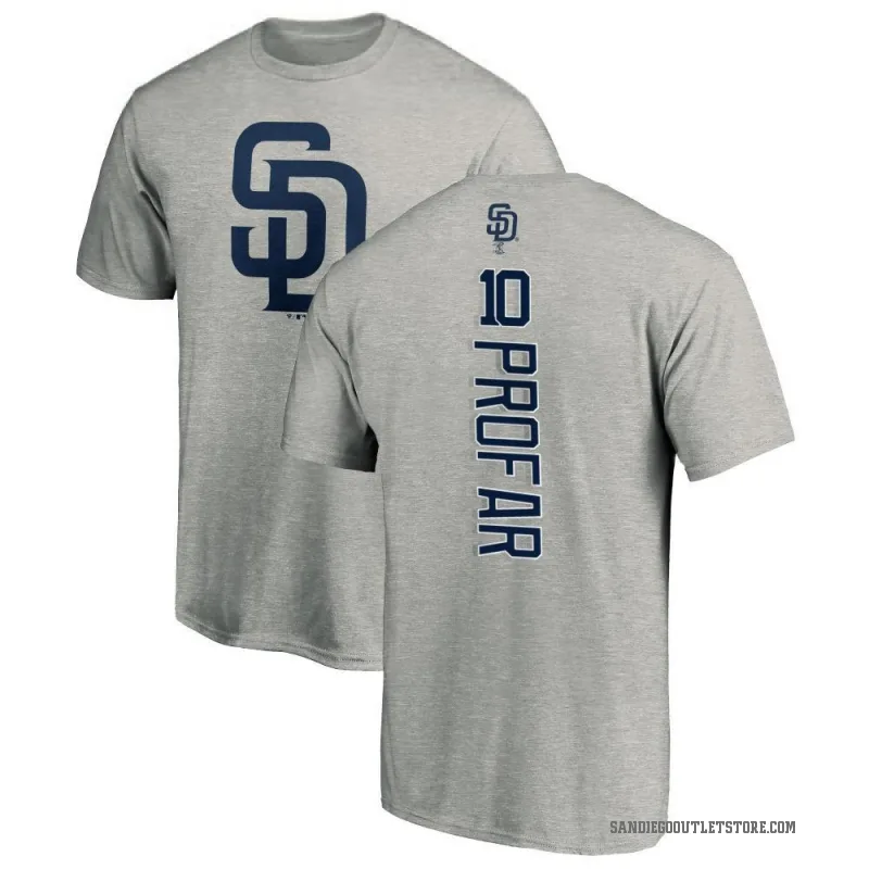 Jurickson Profar Men's Ash San Diego Padres Backer T-Shirt -