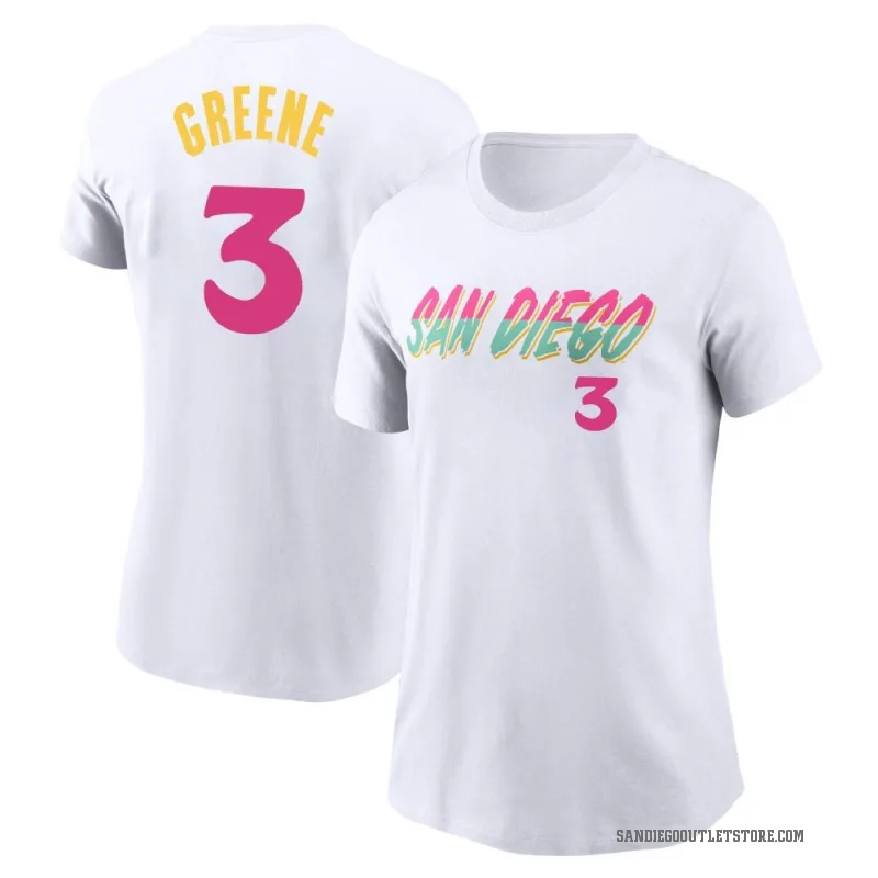Khalil Greene Women's White San Diego Padres 2022 City Connect T-Shirt