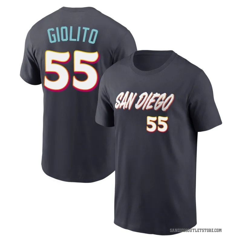 Lucas Giolito Men's Navy San Diego Padres 2026 City Connect T-Shirt