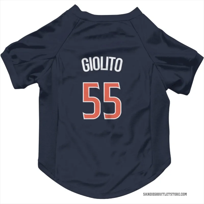 Lucas Giolito  Navy San Diego Padres  Cat & Dog Pet Jersey