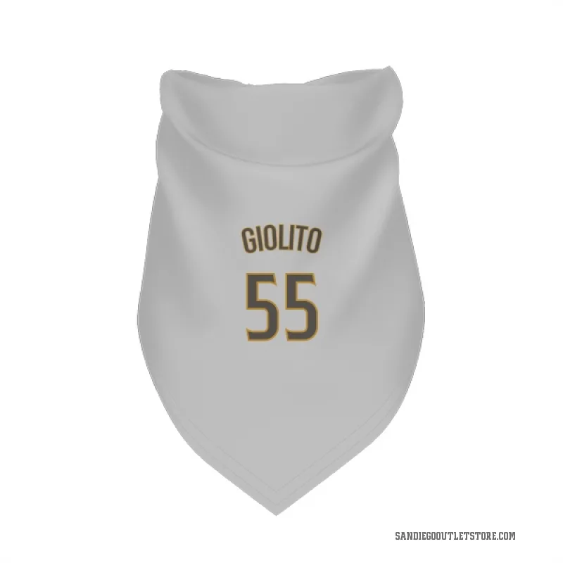 Lucas Giolito  White/Brown San Diego Padres  Cat & Dog Pet Bandana