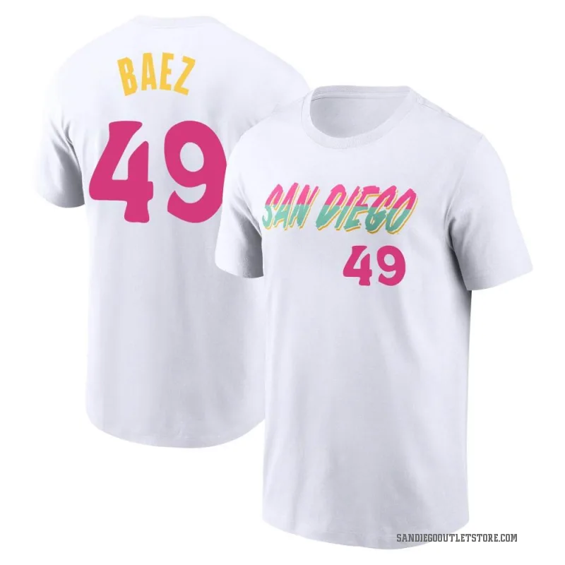 Michel Baez Men's White San Diego Padres 2022 City Connect T-Shirt