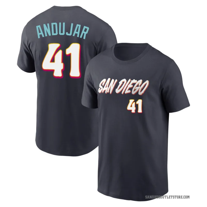 Miguel Andujar Men's Navy San Diego Padres 2026 City Connect T-Shirt