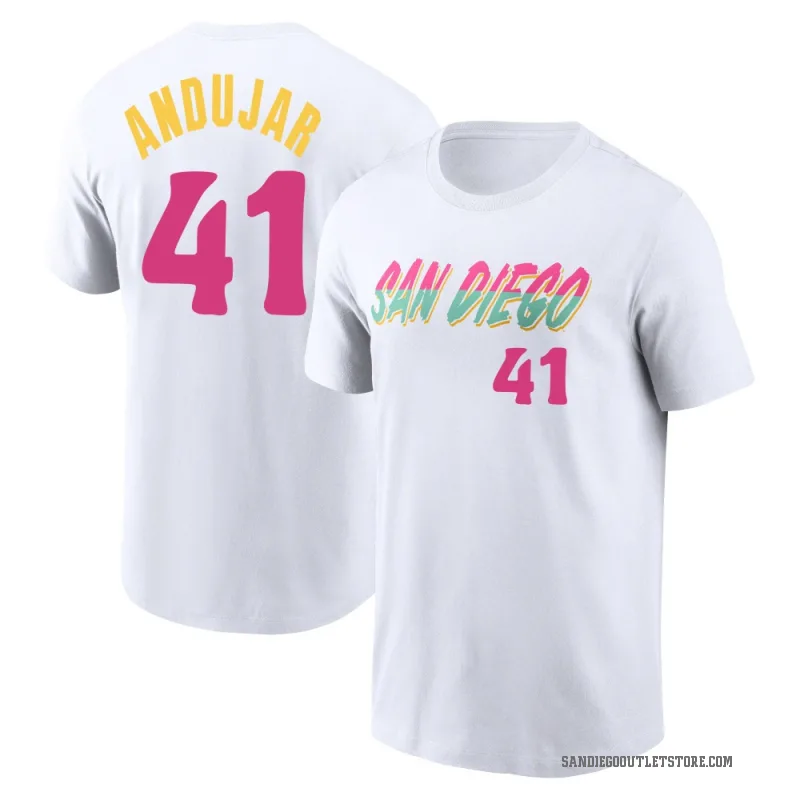 Miguel Andujar Men's White San Diego Padres 2022 City Connect T-Shirt