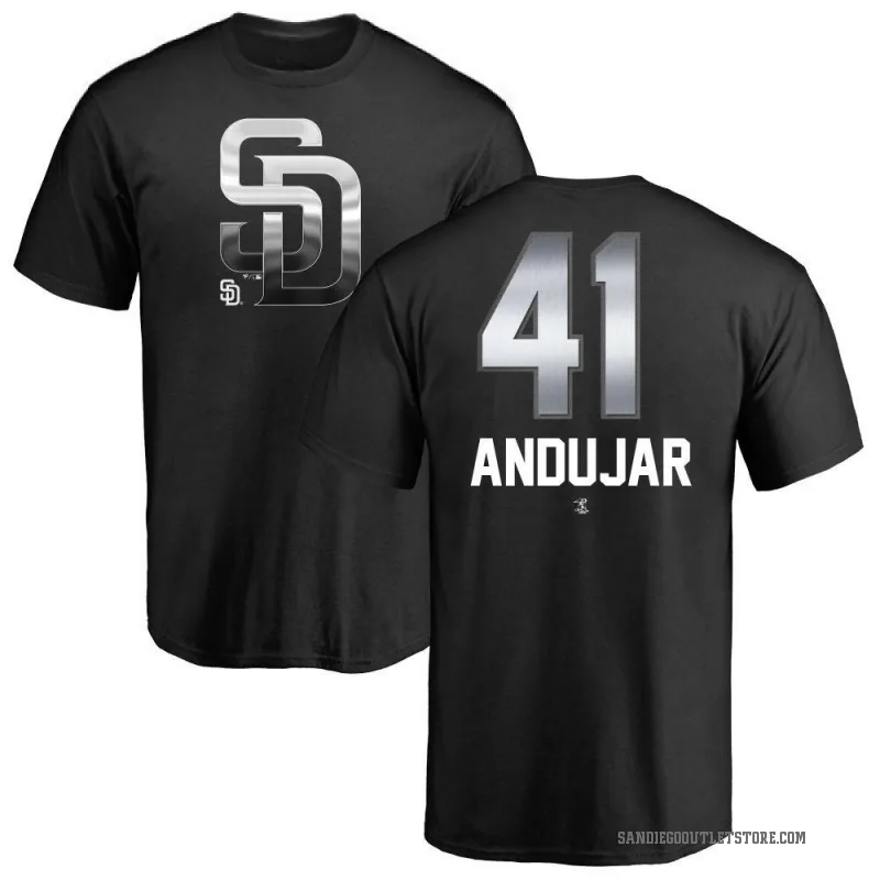Miguel Andujar Youth Black San Diego Padres Midnight Mascot T-Shirt -