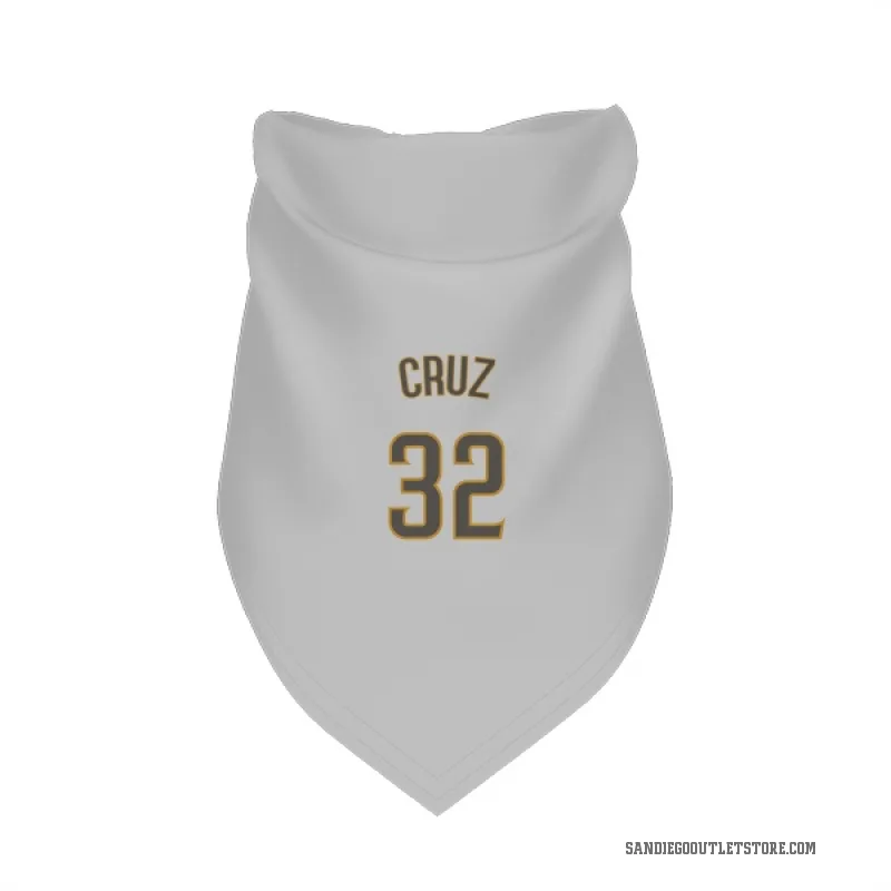 Nelson Cruz  White/Brown San Diego Padres  Cat & Dog Pet Bandana