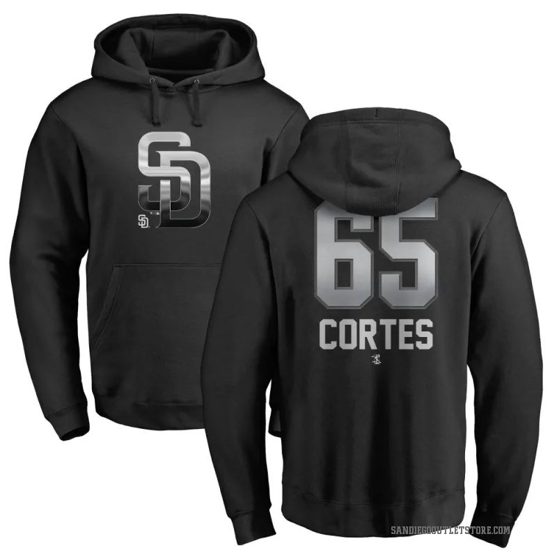 Nestor Cortes Youth Black San Diego Padres Branded Midnight Mascot Pullover Hoodie -