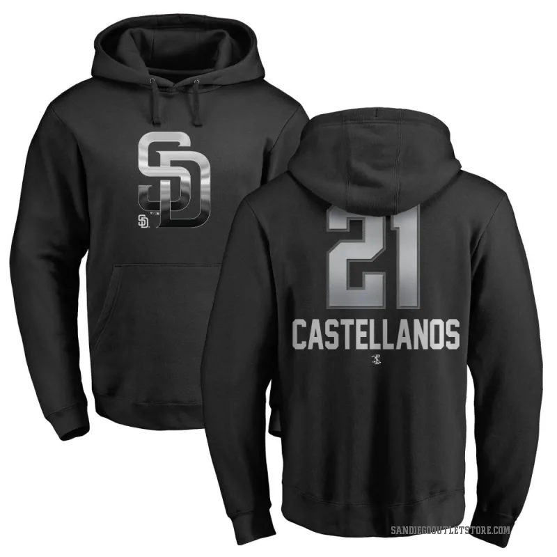 Nick Castellanos Youth Black San Diego Padres Branded Midnight Mascot Pullover Hoodie -