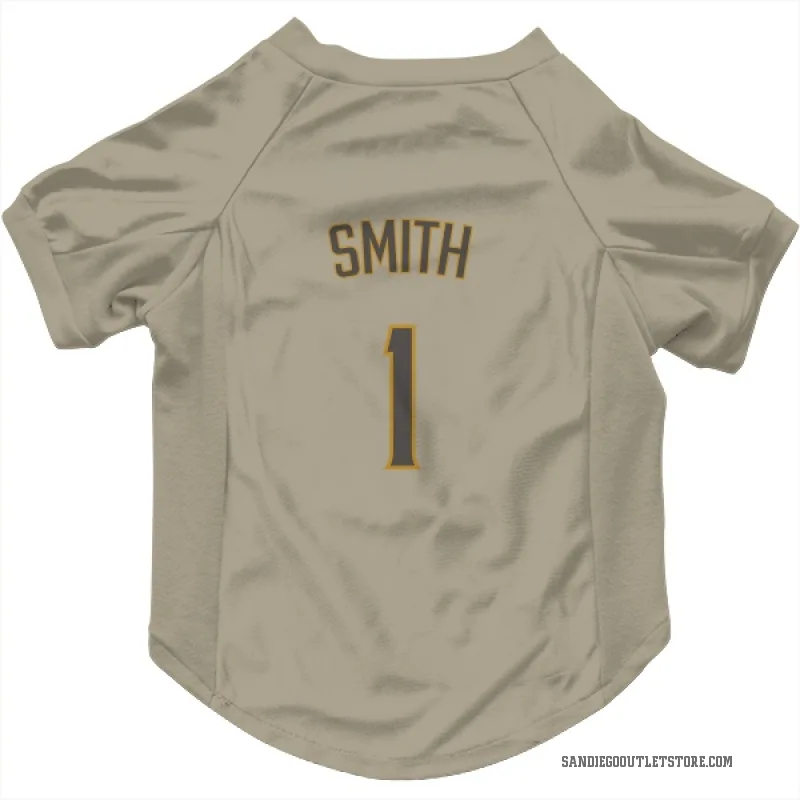 Ozzie Smith  San Diego Padres   Tan Cat & Dog Pet Jersey