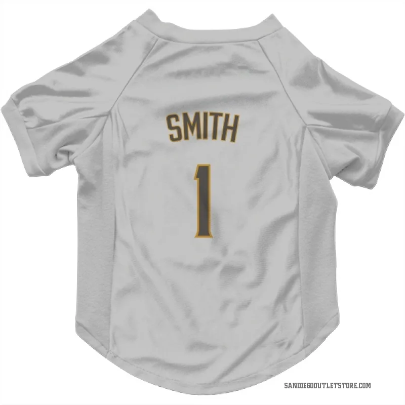 Ozzie Smith  White/Brown San Diego Padres  Cat & Dog Pet Jersey