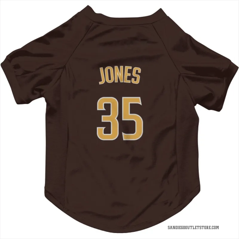 Randy Jones  Brown San Diego Padres  Cat & Dog Pet Jersey