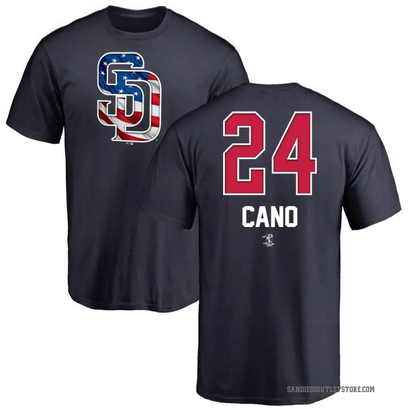 Robinson Cano Youth Navy San Diego Padres Name and Number Banner Wave T-Shirt -