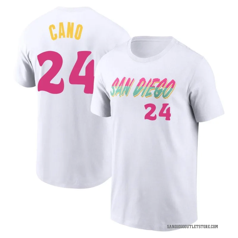 Robinson Cano Youth White San Diego Padres 2022 City Connect T-Shirt