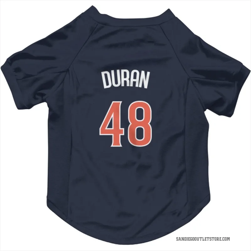 Rodolfo Duran  Navy San Diego Padres  Cat & Dog Pet Jersey