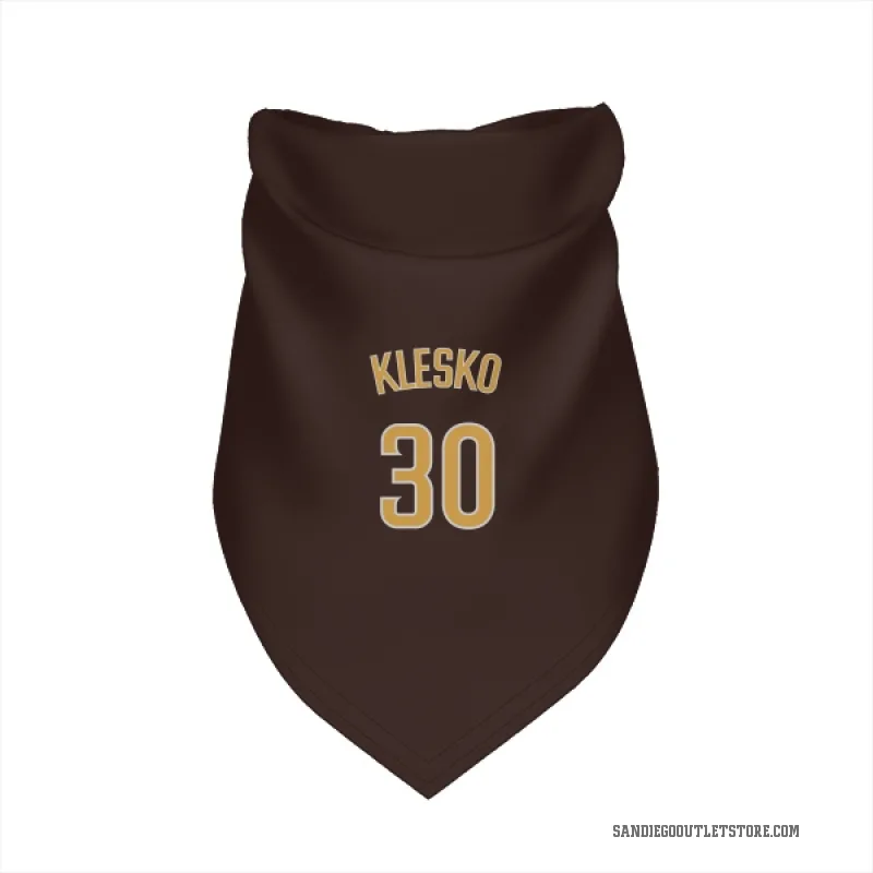 Ryan Klesko  Brown San Diego Padres  Cat & Dog Pet Bandana